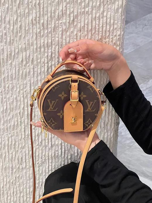 驴家-全钢免锐小可爱 MINI BOITE CHAPEAU M44699老花圆饼 大花(JPH) 商品图7