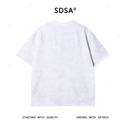 T4207SDSA夏季新款男士痞帅满天星亮片字母圆领短袖T恤百搭时尚上衣潮 商品图5