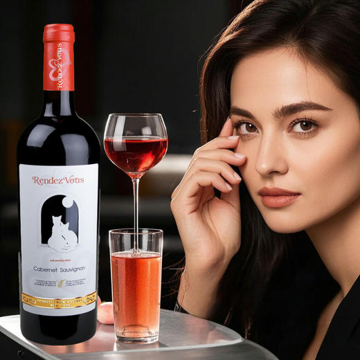 维纳斯半甜赤霞珠葡萄酒 2017年份 原装摩尔多瓦进口 750ml*6 商品图3