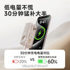 【三合一快充】冇心物语三合一充电宝CP025 可上飞机3C认证 22.5W快充 自带插脚&充电线 支持三星和苹果手表充电 商品缩略图6