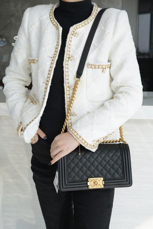 香奈儿-Leboy正品皮大球纹 鱼子酱（LZ） 商品图11