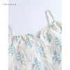可人儿小众设计新款泡泡绵夏季女士吊带睡衣时尚可外出家居服套装 商品缩略图1