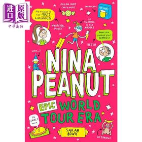 预售 【中商原版】大冒险家妮娜3 Nina Peanut Epic World Tour Era (Book 3) 英文原版 儿童绘本 搞笑探险故事 全彩读物 进口童书