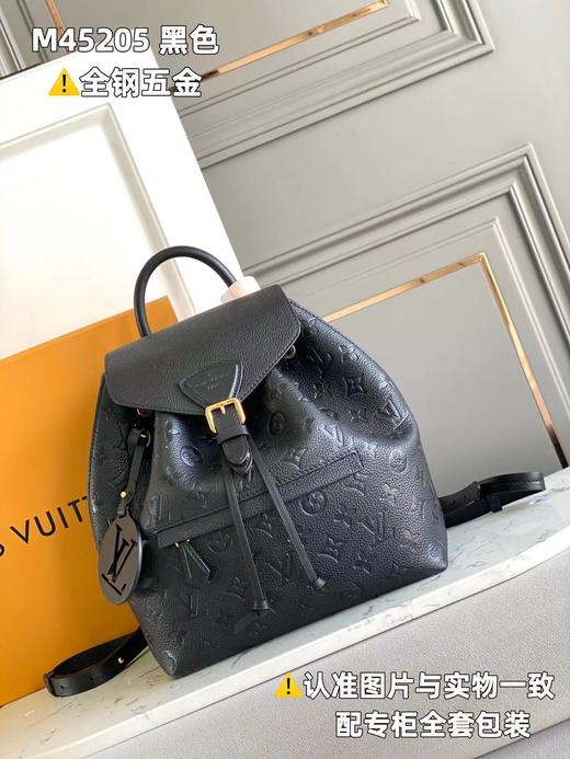 驴家  黑色压花书包 双肩包(JPH) 商品图4