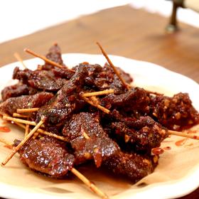 手工牙签牛肉