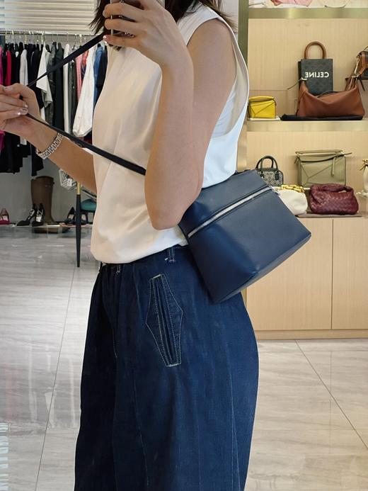 LP诺悠翩雅 牛皮单肩斜跨饭盒包 多色 大号（LZ） 商品图6