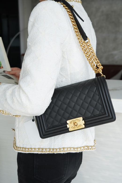 香奈儿-Leboy正品皮大球纹 鱼子酱（LZ） 商品图12