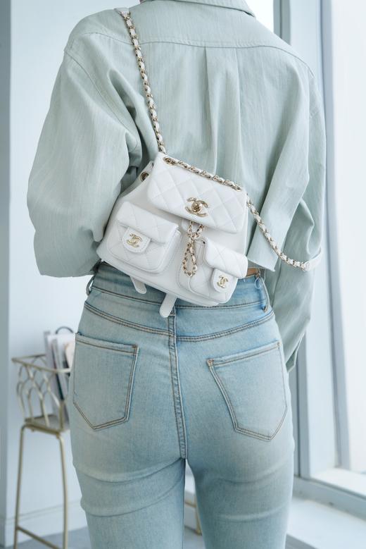 香奈儿- 23P新款 Duma双肩 牛皮  四色双尺寸（LZ） 商品图11