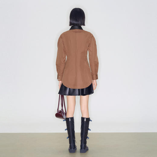 lost in echo2025早秋新款沙漏型个性修身收腰工装夹克休闲外套女 商品图4