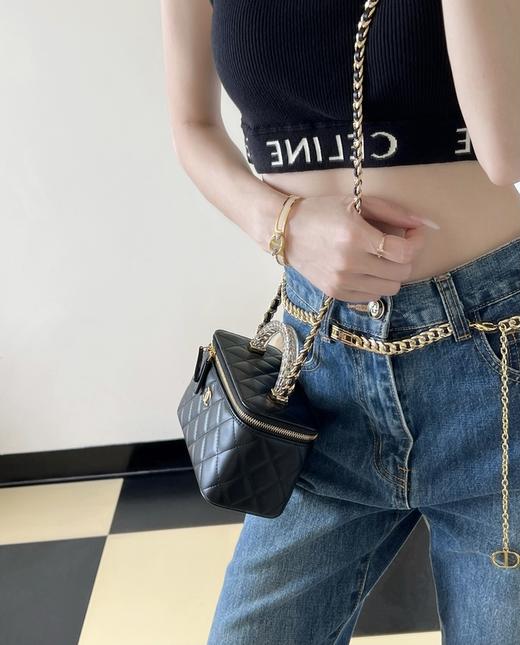 香奈儿  24ss 春夏透明手柄长盒子  单肩包  斜挎包 （LZ） 商品图2