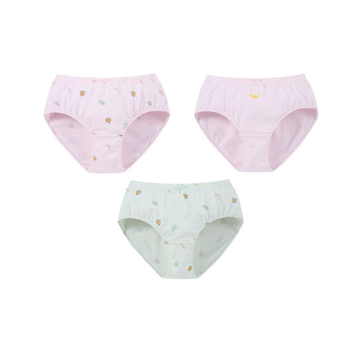 【实体店同款】女童三角裤三件装秋季新款安奈儿童装JG537236 商品图4