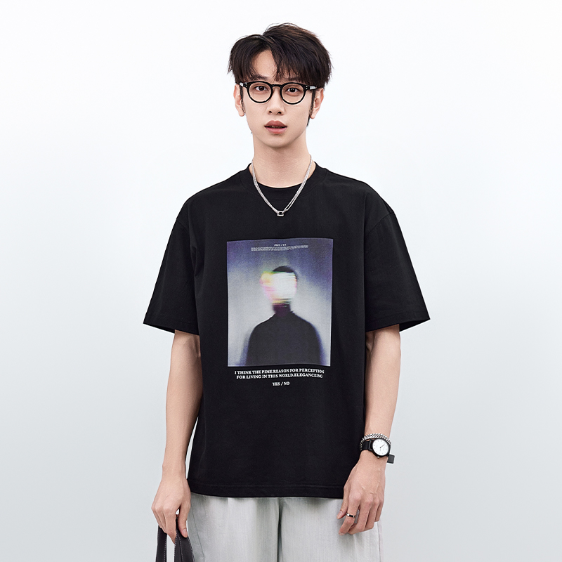 【新品上新】HX 夏季圆领短袖微宽松T恤Z102520066101/02