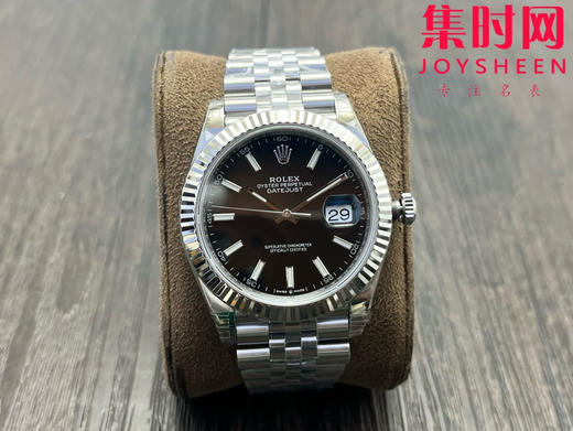 劳力士 VS日志41系列 黑色盘 男士腕表 3235机 五珠带 表径41mm 商品图0