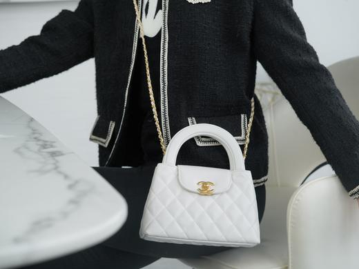 香奈儿 23K系列  Kelly 金标链条带手柄 亮面小牛皮 十色合集 斜挎单肩手提包  （LZ） 商品图4