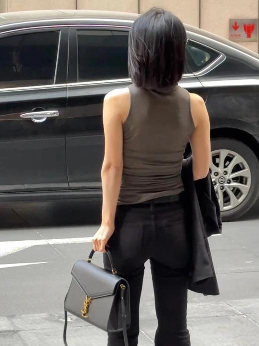 圣罗兰 Cassandra鱼子酱纹手拎包（LZ） 商品图7