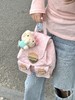 驴家 Venice 粉丹宁浅金色五金可调节肩带 棉 双肩包 女款 粉红色（MM） 商品缩略图9