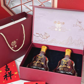 【鹿血酒】自有鹿场，新疆马鹿鹿茸血 物理破膜技术提取 那女均可饮用AA