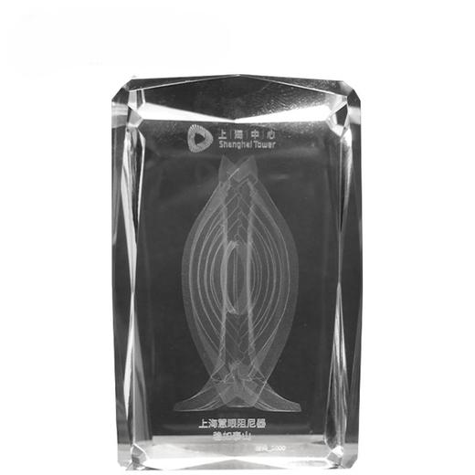 【632推荐】上海中心水晶内雕LED摆件 商品图2