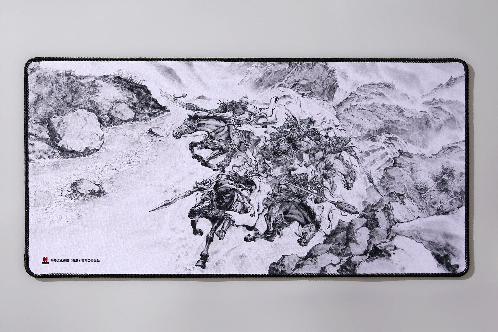 南漫水浒之《五虎下梁山》艺术鼠标垫