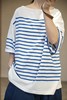 OUTIL经典多色短袖条纹T恤 商品缩略图5