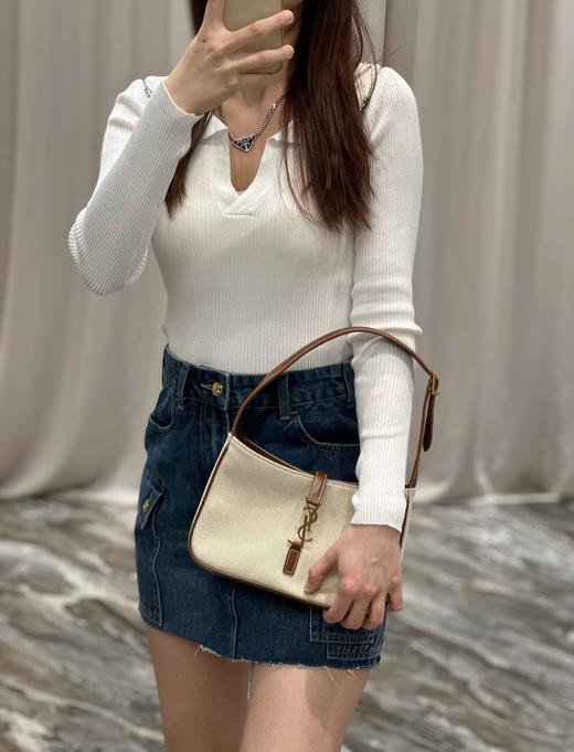 圣罗兰  腋下包Le5A7 Bag，今年的宝藏包包之一！（LZ） 商品图5