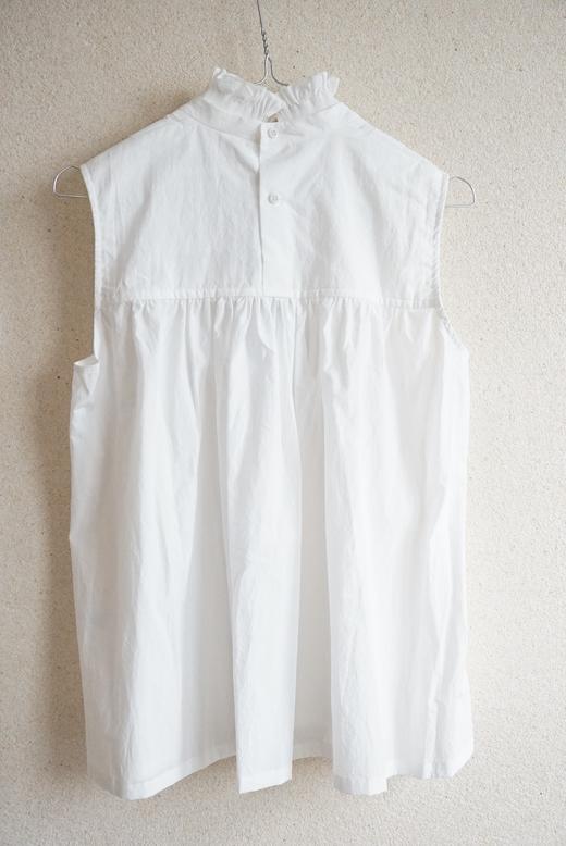 ECOLE DE CURIOSITES 无袖上衣背心(配可拆卸荷叶边领) 商品图5