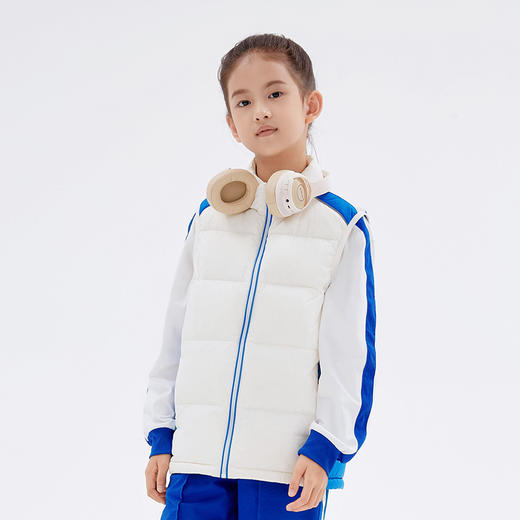 【安奈儿&雅兰特】深圳校服男女童羽绒马甲冬季新款安奈儿童装CG542143&CB542142 商品图2