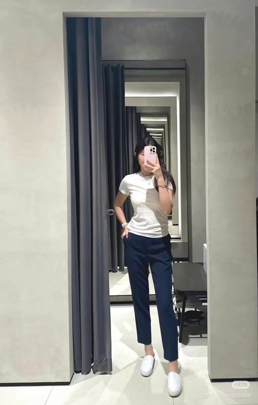 【断码捡漏清仓】Theory修身版 短款 经典 匹马棉短袖 圆领T恤 商品图8