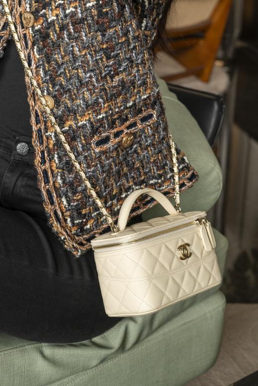 ChaneI 25c 新款 手柄盒子包 荔枝牛 方盒子（LZ） 商品图8