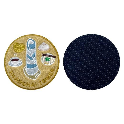 【632推荐】上海中心刺绣杯垫冰箱贴 商品图2