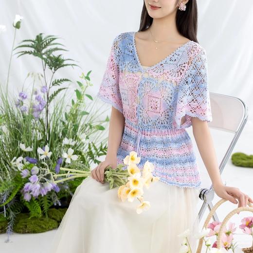 苏苏姐家淑婉上衣手工diy编织钩针蕾丝线毛线团自制衣服材料包  商品图2