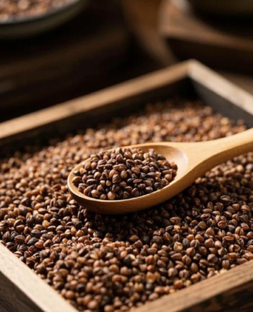 🔥【黑珍珠苦荞茶】来啦！19.9到手3袋！💥养生女孩直接锁死！三高人群也能冲！✨刮油解腻🍵大餐救星非它莫属！ 商品图0