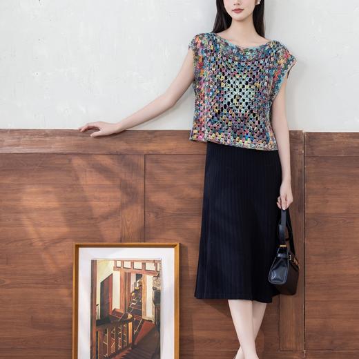 苏苏姐家钩针油画衣手工DIY钩针纯棉上衣毛线团自制材料包 商品图1