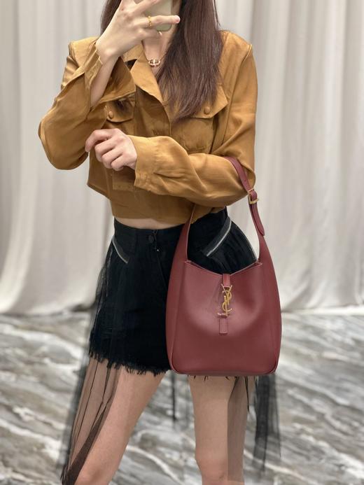 圣罗兰爆款，3色可选，hobo 今年大火的中古款腋下包，包型设计简单高级 ！（LZ） 商品图6