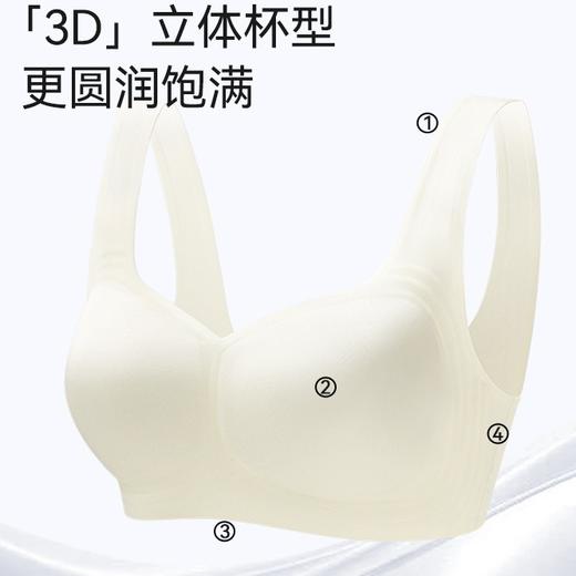 超薄冰丝凉感内衣女大胸显小无痕聚拢收副乳防下垂美背文胸罩夏季 商品图1