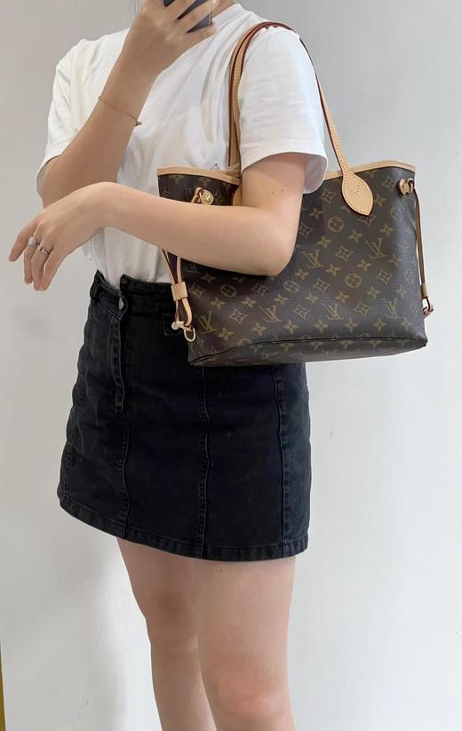 驴家 NEVERFULL老花满印托特包Tote包购物袋子母包手袋(LZ) 商品图11