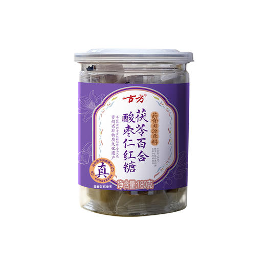 古方茯苓百合酸枣仁红糖甄选酸枣仁手工甘蔗老红糖 商品图4