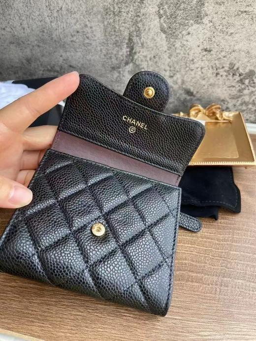 香奈儿  鱼子酱 钱包卡包 金扣 （EJ*MM） 商品图2