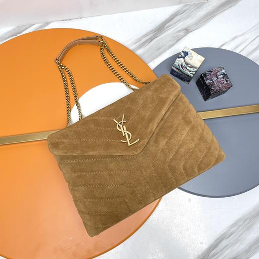 圣罗兰-kate正反两用麂皮&平纹皮 链条包 多色可选（LZ） 商品图6