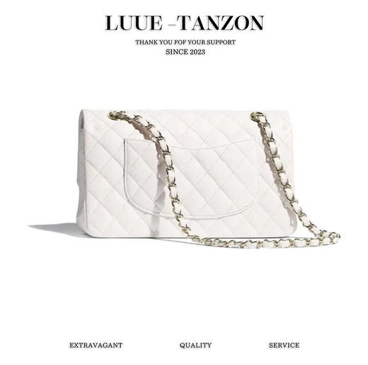 香奈儿-「Classic Flap」经典口盖包 仙女白（LZ） 商品图1