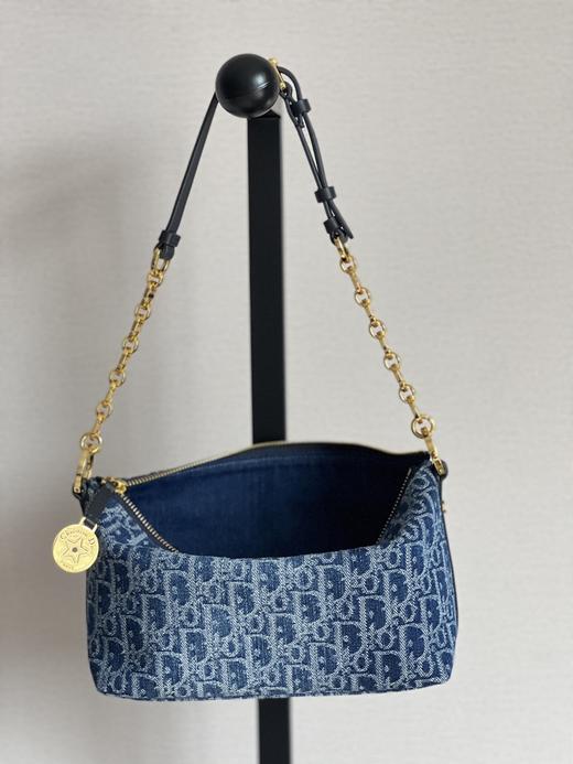 迪奥 链条手袋 丹宁牛仔饭盒包（LZ） 商品图7