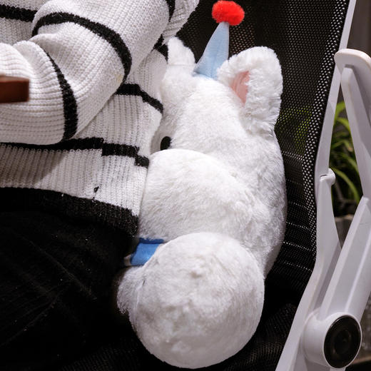 自然醒西高地拥抱式床头腰靠可爱沙发抱枕腰垫腰枕座椅靠背垫护腰靠垫QYL 商品图13