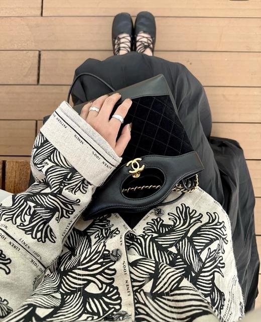 香奈儿 25P mini 31Bag麂皮链条包（LZ*MM） 商品图5