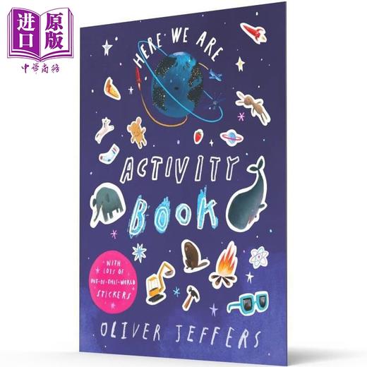 【中商原版】奥利弗.杰弗斯 我们在这里活动书 Oliver Jeffers Here We Are Activity Book 英文原版 儿童绘本读物 进口童书 商品图1