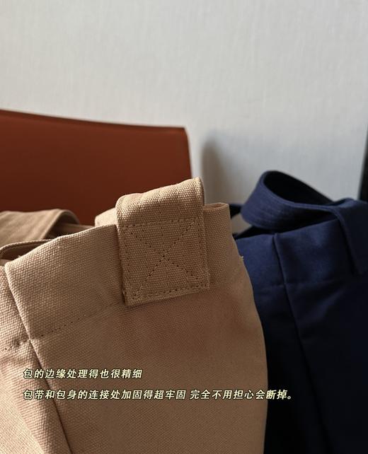 R L拉*新款经典款帆布购物托特包 商品图6