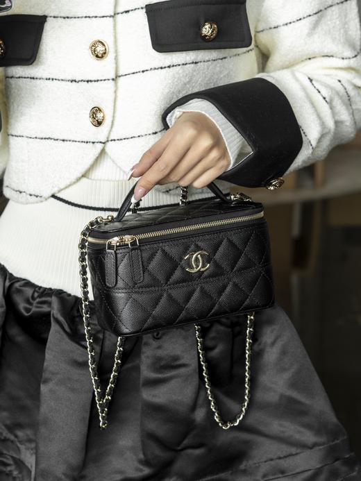 ChaneI 25c 新款 手柄盒子包 荔枝牛 方盒子（LZ） 商品图7