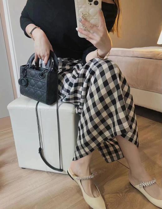 迪奥-Lady 黛妃三格磨砂 升级版  包包（LZ） 商品图5