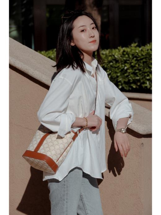 赛琳-凯旋门水桶包 原厂皮原厂五金，业内金字塔版本！（LZ） 商品图6