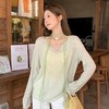 法式微透木耳边罩衫｜慵懒随性中带着一丝纯欲，谁穿谁好看 商品缩略图7
