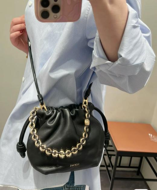 罗意威  迷你柔软纳帕羊皮革 Flamenco Purse 福袋 单肩包 斜挎包 （LZ） 商品图1